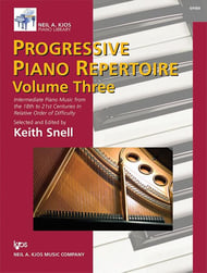Progressive Piano Repertoire, Vol. 3 piano sheet music cover